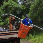 Substituição das lâmpadas à vapor por luminárias de LED começou nesta terça-feira (3)