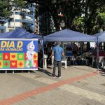 Saúde aplicou 2.573 doses durante o Dia D de Vacinação