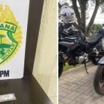 Polícia Militar apreende cocaína e remove motocicleta irregular em Pato Branco