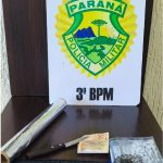 Homem é preso por tráfico de drogas e ligação com furto na região