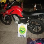 3º BPM apreende arma, drogas, cumpre mandado de prisão e recupera motocicleta furtada em ações nesta sexta-feira