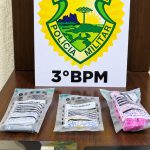 Polícia prende dois suspeitos por tráfico de drogas e homem por descumprimento de medida protetiva em Pato Branco
